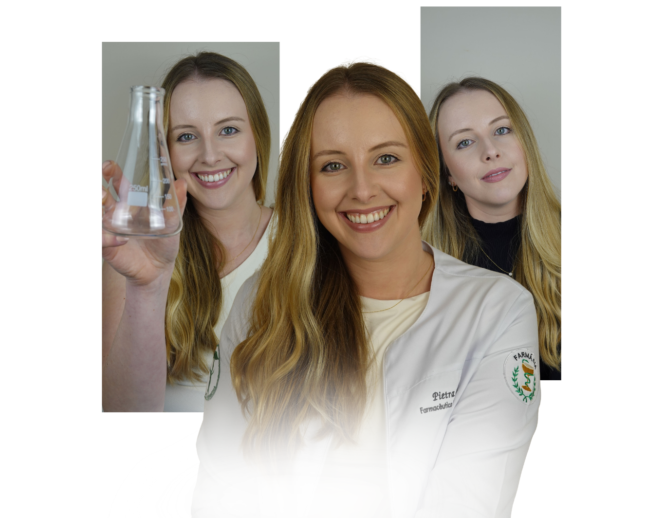 Três especialistas em skincare